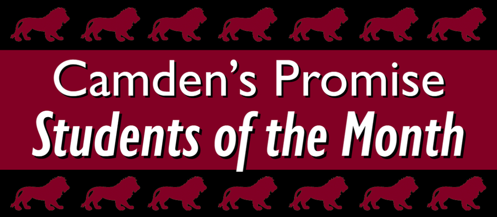 Camden's Promise Students of the Month