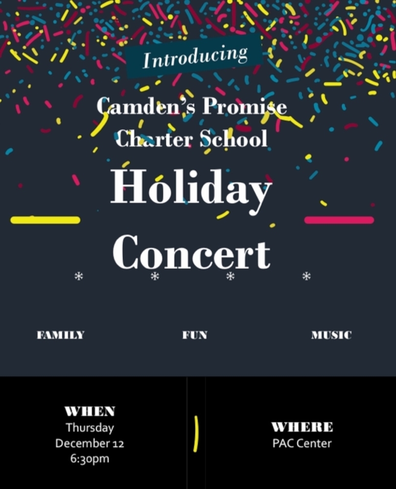 Please Join Us for Camden's Promise Holiday Concert