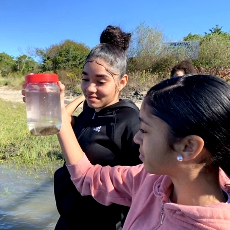 Camden Academy AP Environmental Science class visits Corson's Inlet
