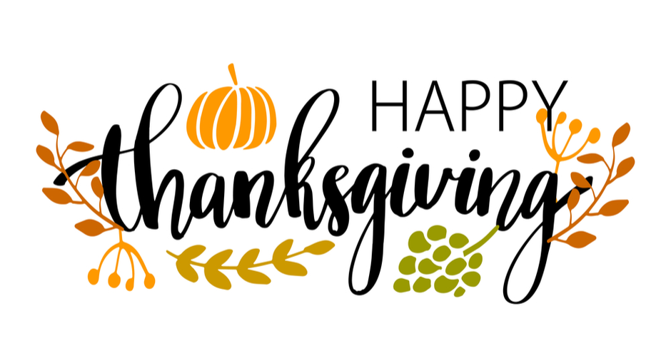 Happy Thanksgiving - Message from Dr. Conway & Link to Newsletter