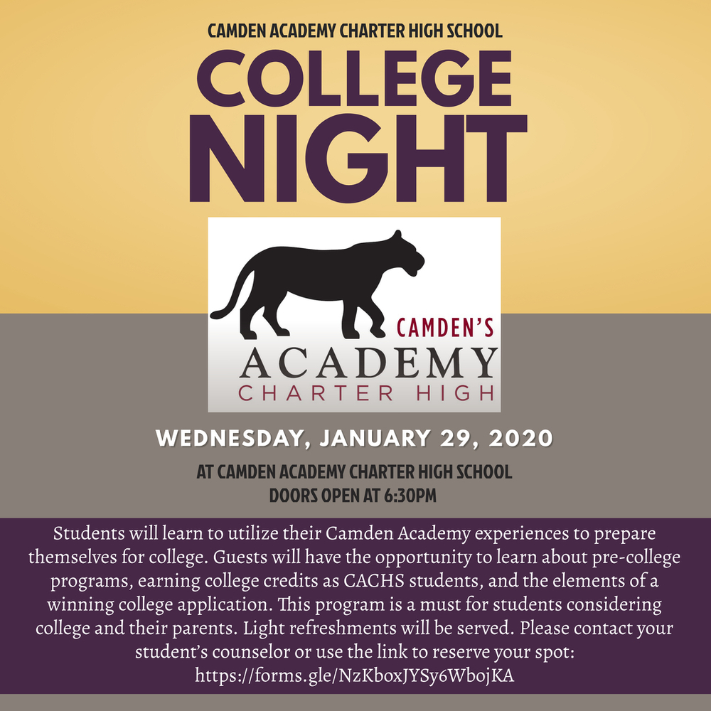 College Night at CACHS