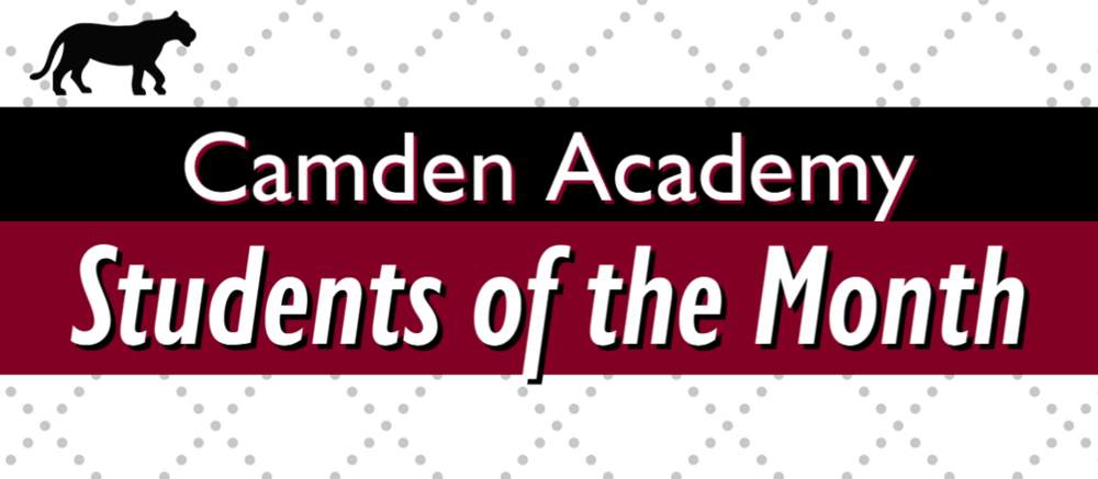 Camden Academy Students of the Month