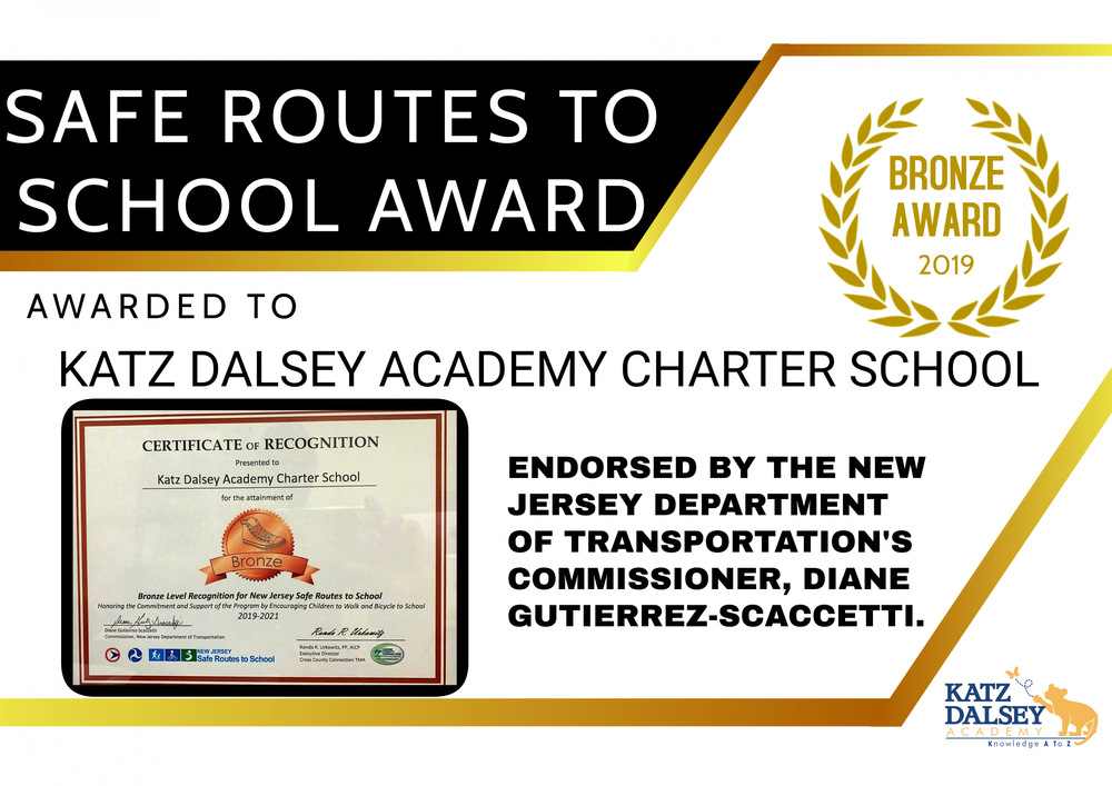 2019 New Jersey Safe Routes to School Award Camden's Promise Charter