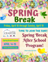 Spring Break Reminder and Virtual After School Program Sign Up