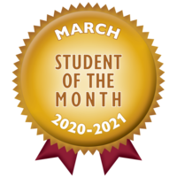 March Students of the Month!