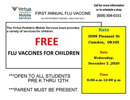 Free Flu Shots for Students!