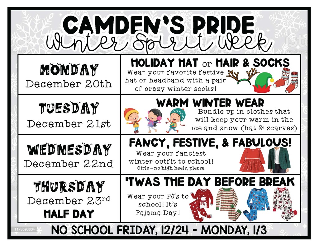 Camden's Pride Spirit Week