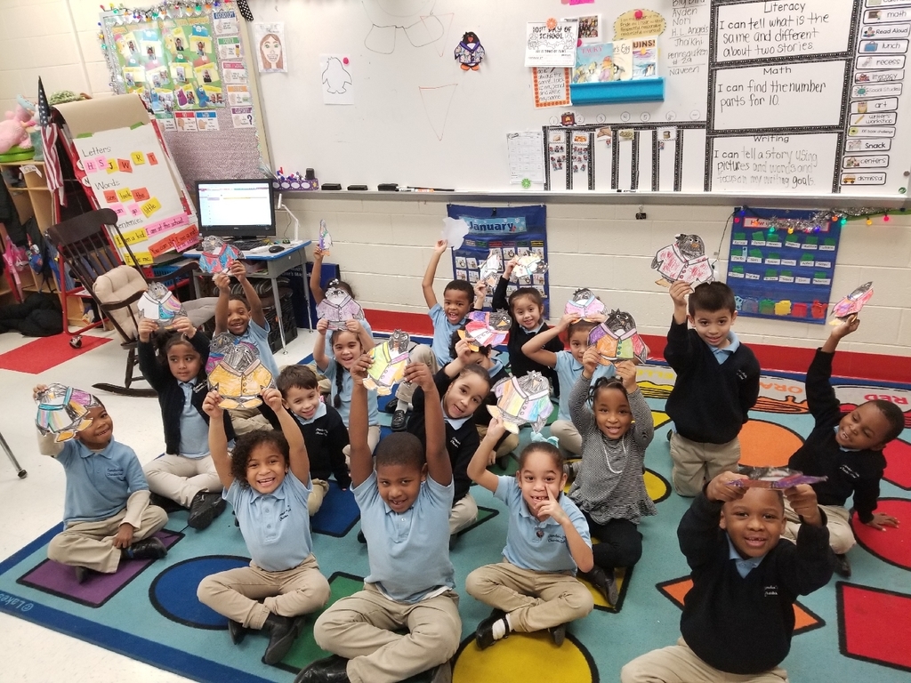 Camden's Pride kindergarten has read 5 dffierent Tacky the penguin books and created their own Tacky characters and adventures. 